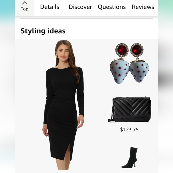 Betsey Johnson Strawberry Earrings - Picture 5 of 5